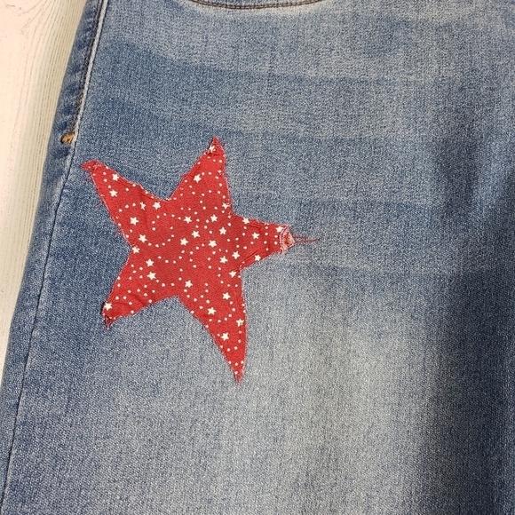 So jeggings with custom patches size 9 - Picture 2 of 13